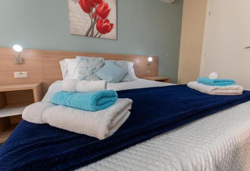 اتاق استاندارد سه تخته با بالکن, Estrella Lodging