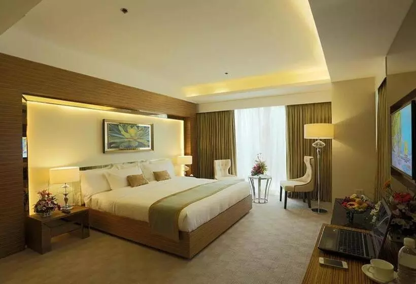 اتاق لوکس با تخت بزرگ, Greenleaf Hotel Gensan