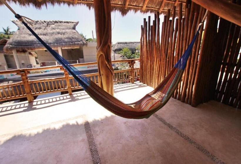 带露台的高档房间, El Pueblito