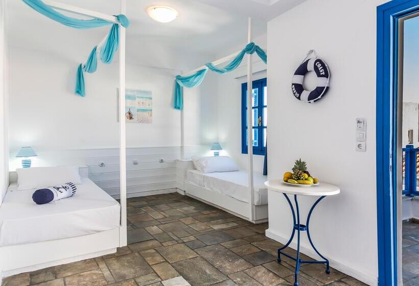 غرفة عائلية, Porto Greco Village Beach