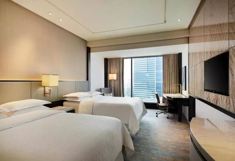 ２ダブルベッドのスタンダードルーム, Sheraton Grand Jakarta Gandaria City