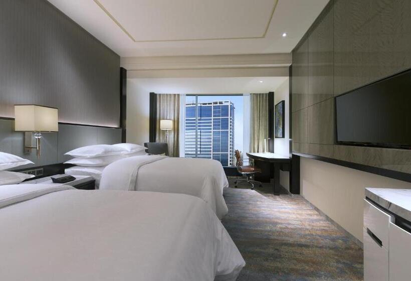 带2个双人床的标准工作室, Sheraton Grand Jakarta Gandaria City