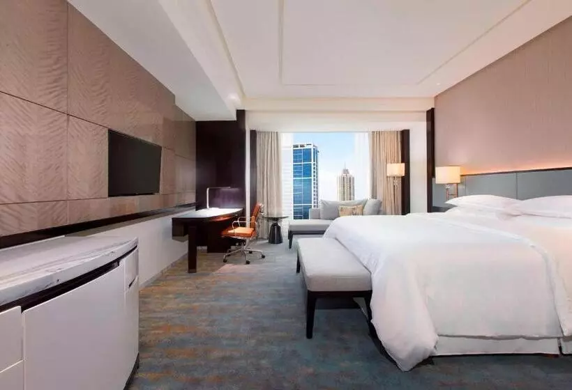 キングサイズベッドのクラブルーム, Sheraton Grand Jakarta Gandaria City