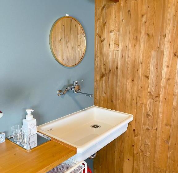 חדר סטנדרט טריפל חדר רחצה חיצוני, Kikusui Ryokan