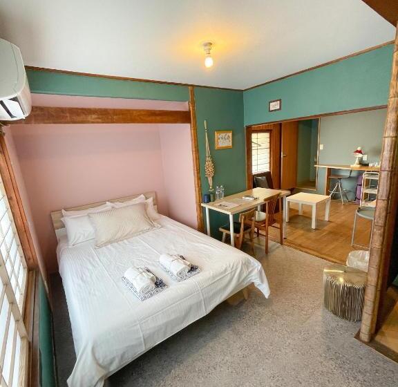 חדר סטנדרט טריפל חדר רחצה חיצוני, Kikusui Ryokan