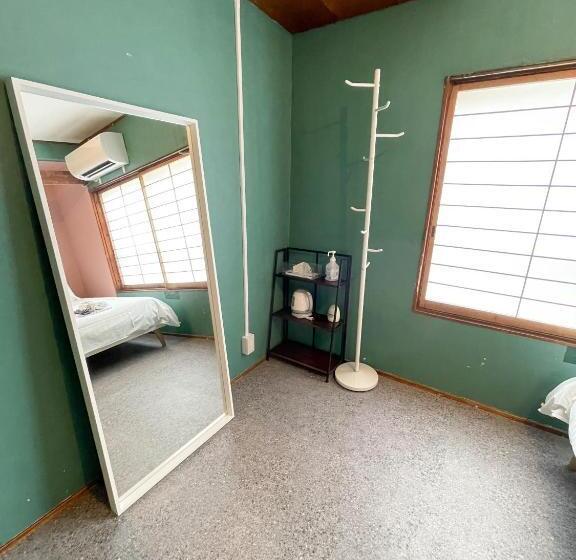 חדר סטנדרט טריפל חדר רחצה חיצוני, Kikusui Ryokan