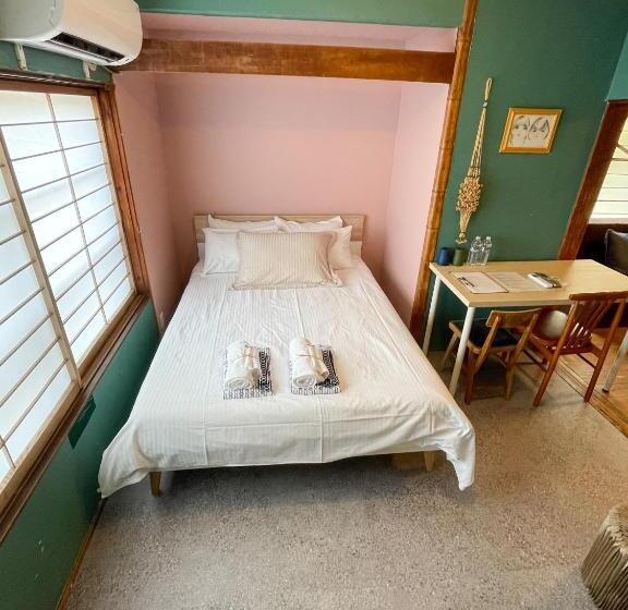 חדר סטנדרט טריפל חדר רחצה חיצוני, Kikusui Ryokan