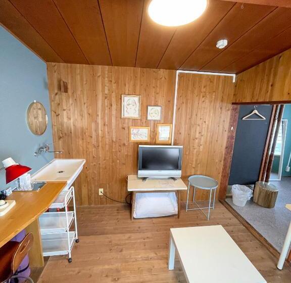 חדר סטנדרט טריפל חדר רחצה חיצוני, Kikusui Ryokan