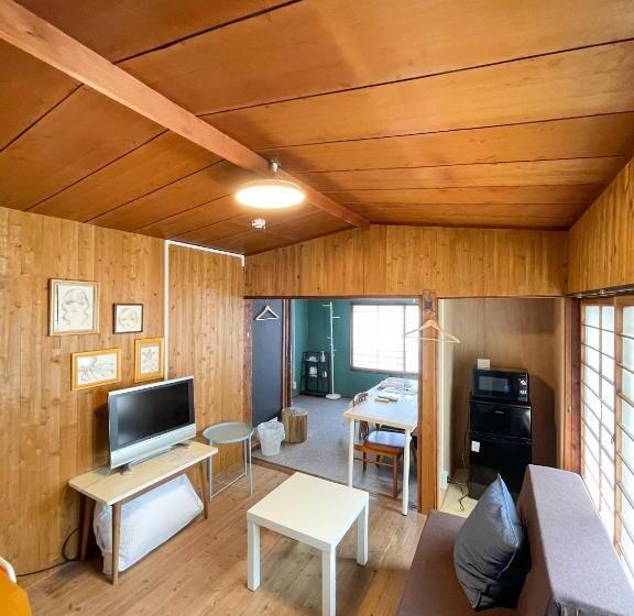 חדר סטנדרט טריפל חדר רחצה חיצוני, Kikusui Ryokan