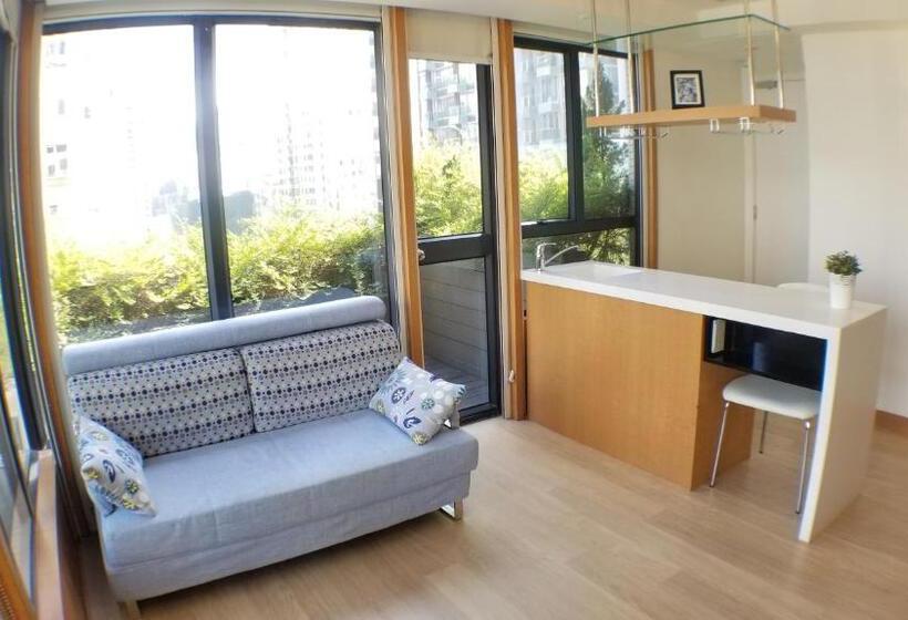 آپارتمان 1 خوابه با تراس, Mia Casa