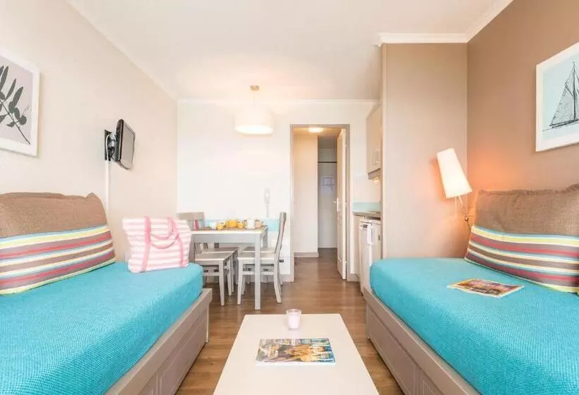 プールの見える1ベッドルームアパートメント, Residence La Palme D Azur Cannes Verrerie