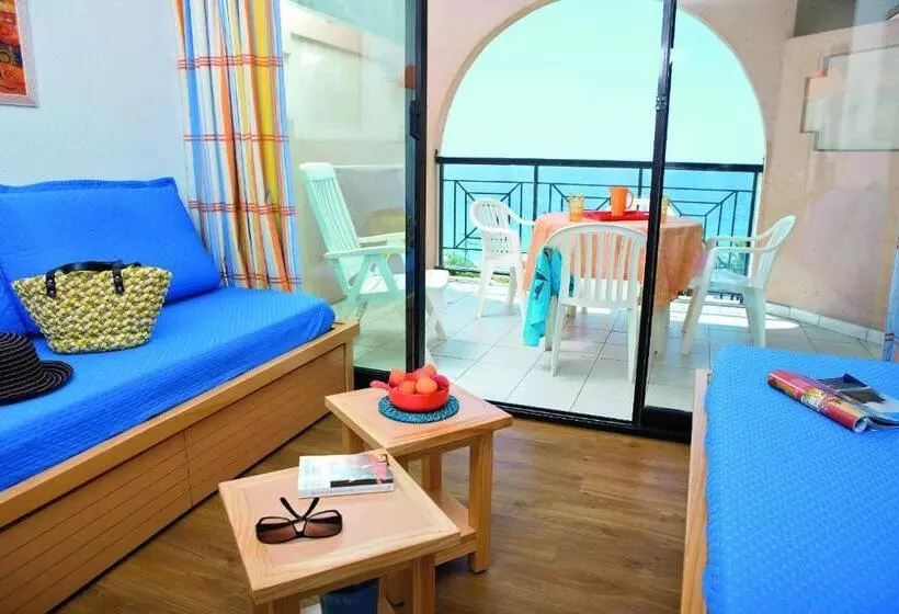 オーシャンビューのスーペリアー1ベッドルームアパートメント, Residence La Palme D Azur Cannes Verrerie