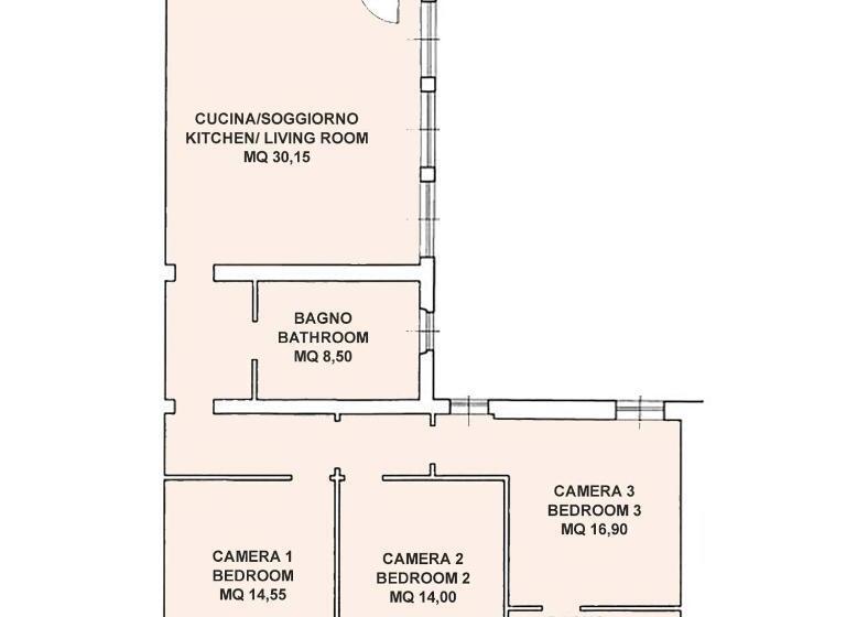 Апартаменты 3 Спальни, Agriturismo Le Gallozzole