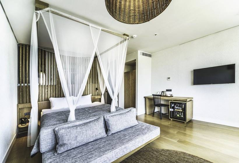 غرفة ديلوكس مطلّة علي البحر, Cape Bodrum Luxury Hotel & Beach