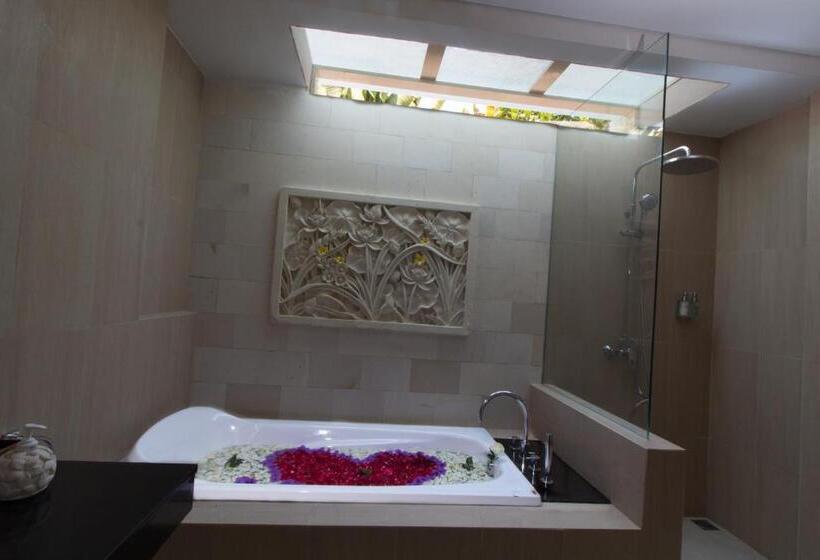 带泳池观景的豪华房, Abian Harmony