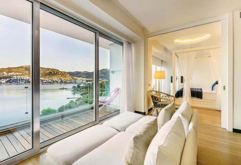 جناح مطلّ علي البحر, Cape Bodrum Luxury Hotel & Beach