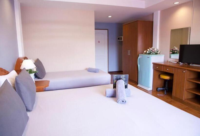 חדר סטנדרט לשלושה, Cha Am My House Resort