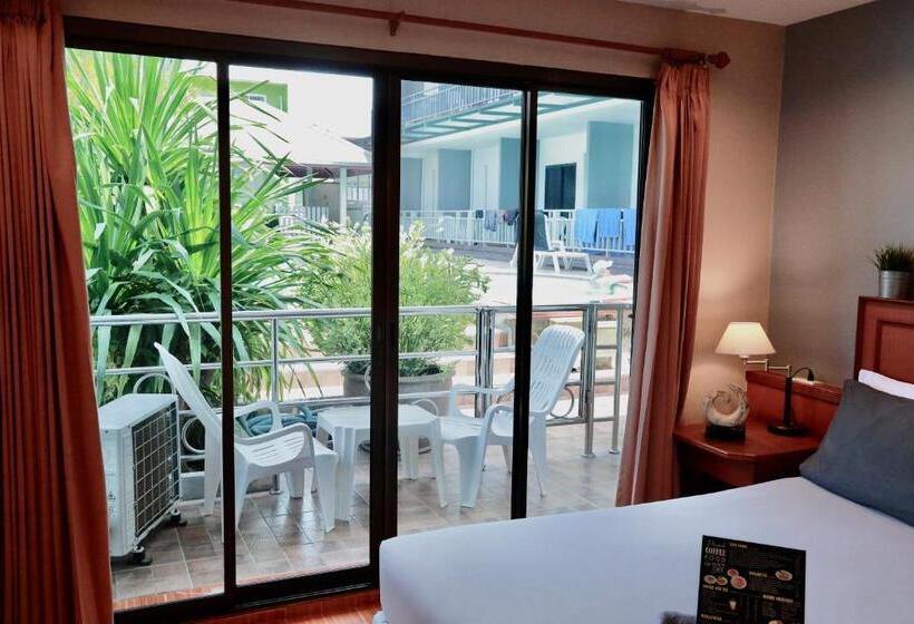 חדר סטנדרט נוף לבריכה, Cha Am My House Resort