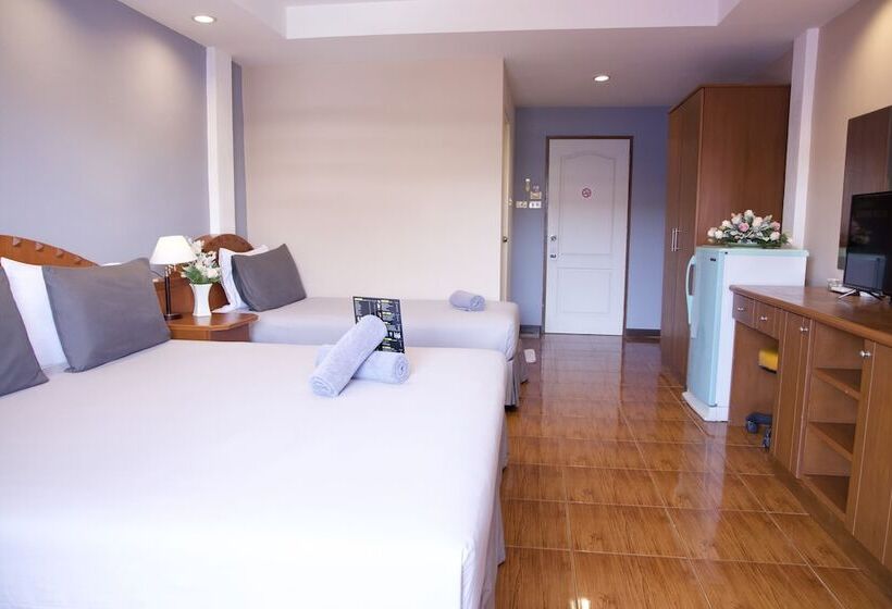 חדר סטנדרט לשלושה, Cha Am My House Resort