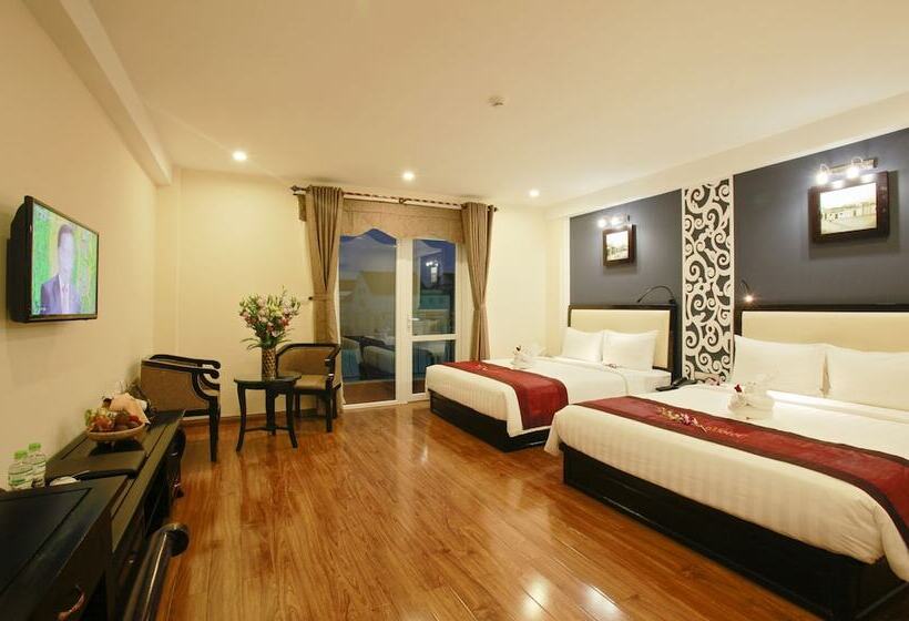 اتاق خانوادگی با چشمانداز استخر, Hoian Sincerity Hotel & Spa