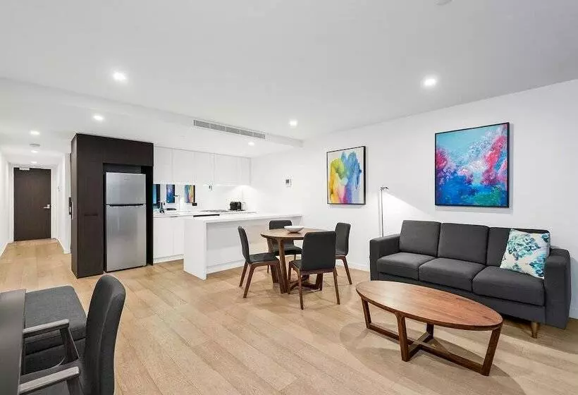 １ベッドルームのスーペリアアパートメント, District South Yarra