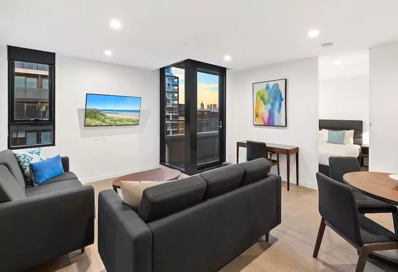 ２ベッドルームアパートメント, District South Yarra