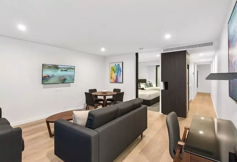 ２ベッドルームアパートメント, District South Yarra