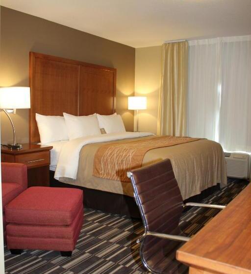 غرفة قياسية سرير كينج, Comfort Inn & Suites Edmonton International Airport