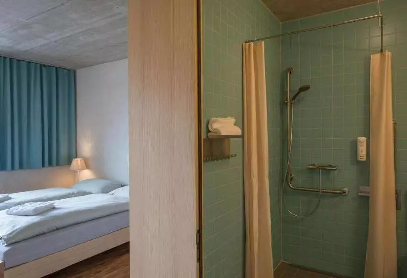 スタンダードシングルルーム, Saanen Gstaad Youth Hostel