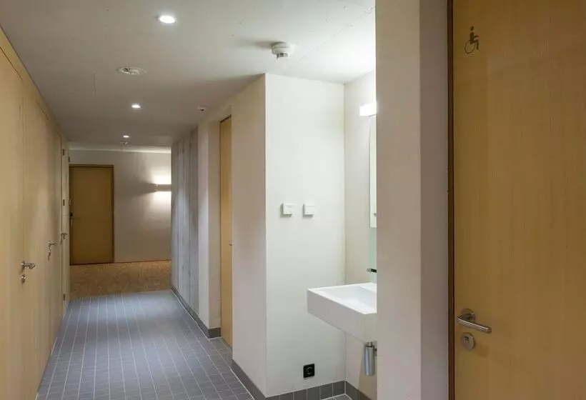 バス共有のスタンダードルーム, Saanen Gstaad Youth Hostel