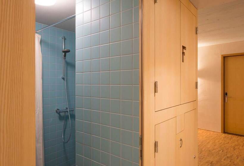 带共用浴室的标准房间, Saanen Gstaad Youth Hostel