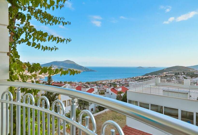 غرفة ديلوكس مطلّة علي البحر, Samira Resort Hotel Aparts & Villas