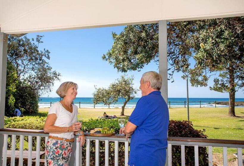 חדר סטנדרט נוף לים, Woolgoolga Beach Holiday Park