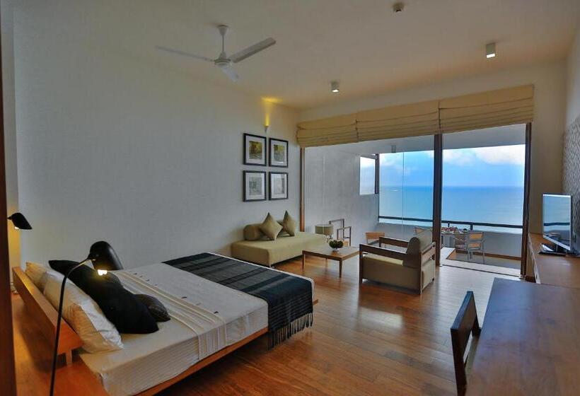 חדר דלוקס עם מרפסת, Pandanus Beach Resort & Spa