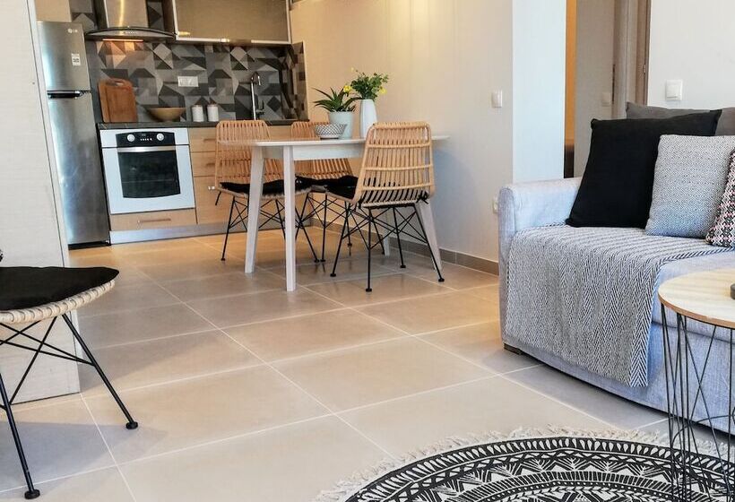 2침실 디럭스 아파트 바다 전망, Skiathos Gea Villas