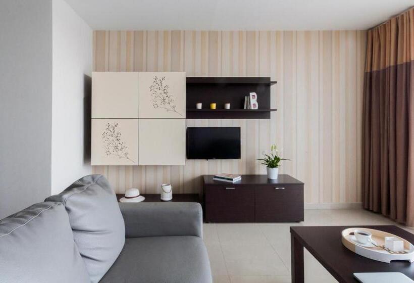 آپارتمان 3 خوابه با چشم‌انداز دریا, Blubay Apartments By St Hotels