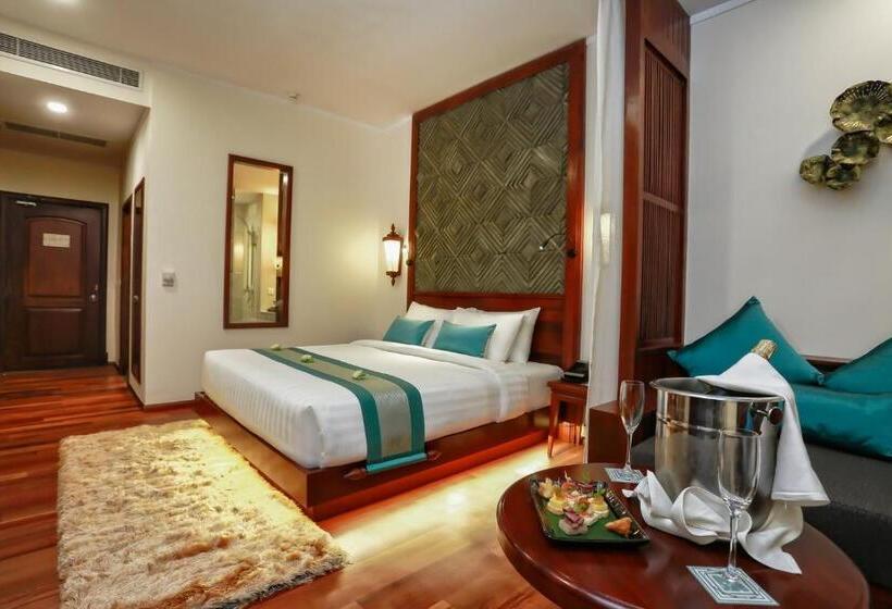 キングサイズベッドのスタンダードルーム, The Privilege Floor By Lotus Blanc