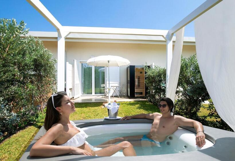 Люкс с гидромассажем, Wellness Spa Hotel Principe Fitalia