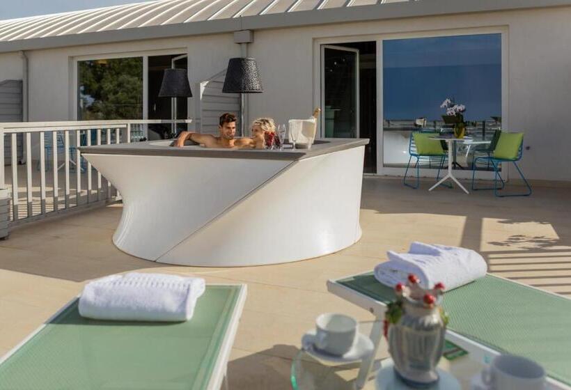 Люкс с гидромассажем, Wellness Spa Hotel Principe Fitalia