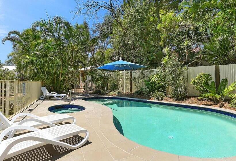 带1个卧室的豪华公寓, Chez Noosa Resort Motel