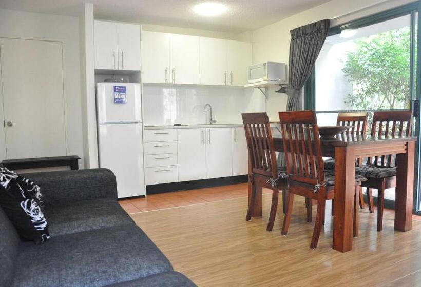 带1个卧室的豪华公寓, Chez Noosa Resort Motel