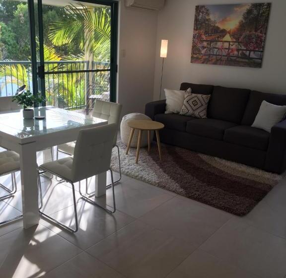 带1个卧室的豪华公寓, Chez Noosa Resort Motel