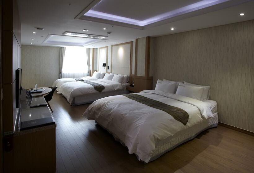 חדר משפחתי דלוקס, Benikea Hotel Yeosu