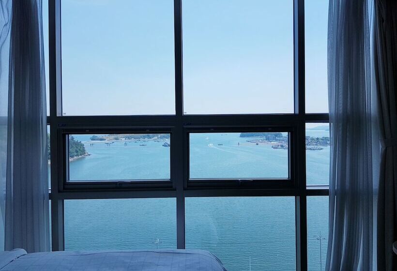חדר פרמיום נוף לים, Benikea Hotel Yeosu