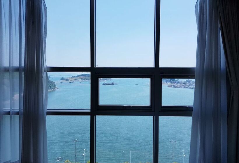 חדר פרמיום נוף לים, Benikea Hotel Yeosu