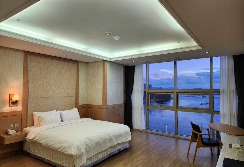 חדר סופריור נוף לים, Benikea Hotel Yeosu