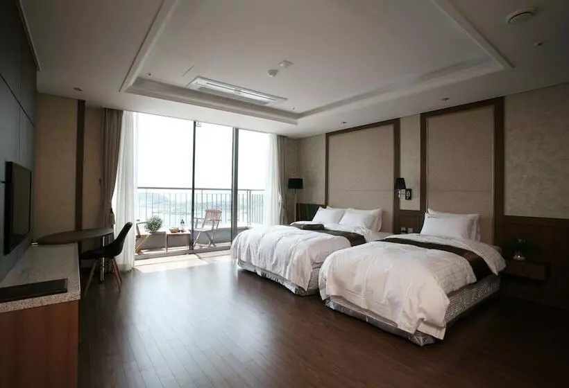 オーシャンビューデラックスルーム, Benikea Hotel Yeosu