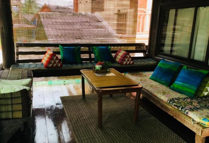 1침실 빌라 정원 전망, Champa Lao The Villa