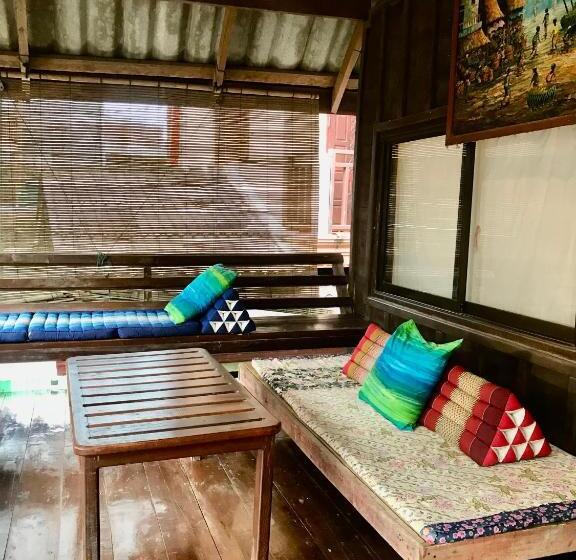 1침실 빌라 정원 전망, Champa Lao The Villa