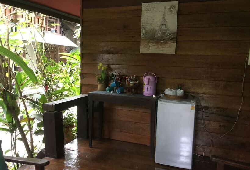 1침실 빌라 정원 전망, Champa Lao The Villa